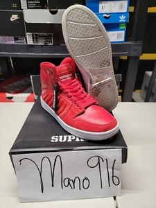 Sz. 7 🔴🔴 Men's Lil Wayne Supra Stevie Williams S1W Tha Carter Red Nation. - Picture 1 of 15