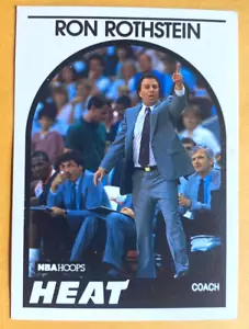 1989 NBA PROPERTIES / RON ROTHSTEIN / HEAT BASKETBALL #172 - Foto 1 di 2