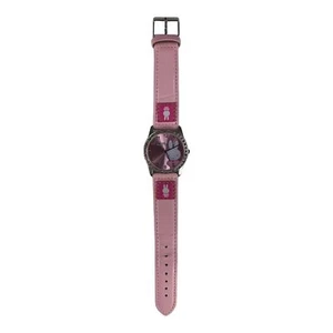 Miffy Mercis BV L123L R.C rosa diamantbestickte Damenuhr gebraucht selten - Bild 1 von 7
