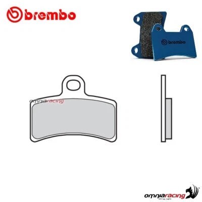 Bremsbel�ge hinten Brembo CC Carbon Ceramica Gas Gas TXT200 1999-2003 Foto 1 de 4