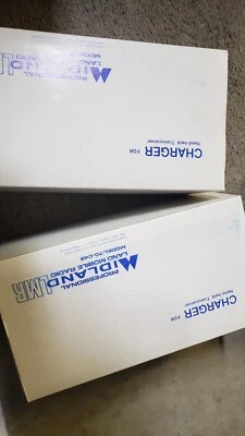 NUEVO LOTE OEM de 2 Midland Radio LMR Transceptor de Mano CARGADOR Rápido # 70-C48 Foto 1 de 4