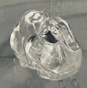 Steuben Crystal Puppy Love Paperweight. Signed. Used. Excellent condition. - Picture 1 of 2