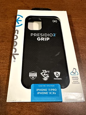 Funda para teléfono Speck Presidio2 Grip Apple iPhone 11 Pro/X/XS negra Foto 1 de 2