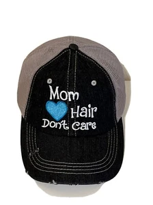 Mom Hair Don’t Care Trucker’s Hat Baseball Cap - Picture 1 of 3
