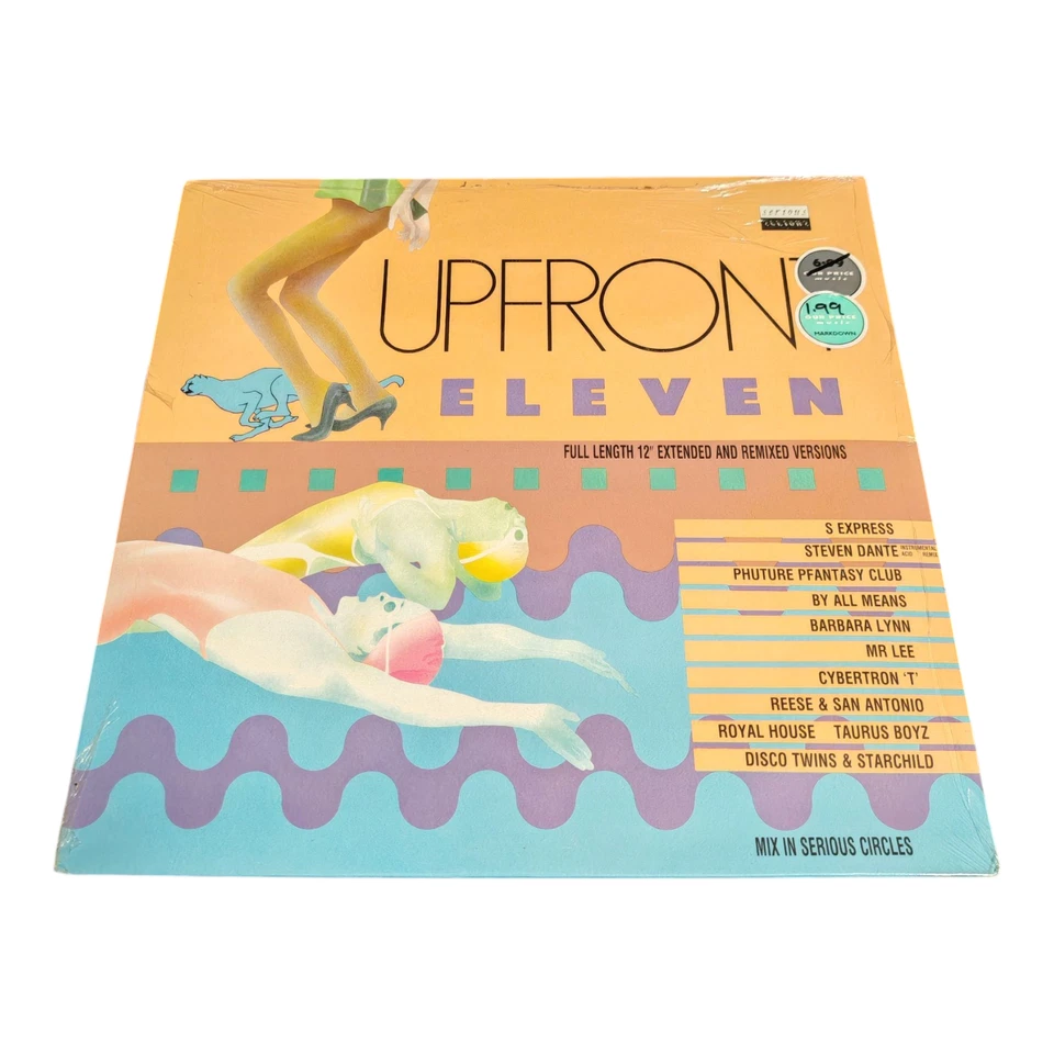 Upfront Eleven 12" Vinyl LP Album Various Artists UPFT 11 Serious Records 1988 - Image 1 of 4