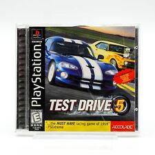 Sony Playstation 1 PS1 Test Drive 5 Racing Video Game Accolade 1998 Beast Tested
