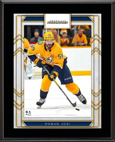 Roman Josi Nashville Predators 10.5" x 13" Sublimated Player Plaque Cover