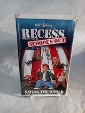 Disney’s Recess Schools Out VHS (2001)