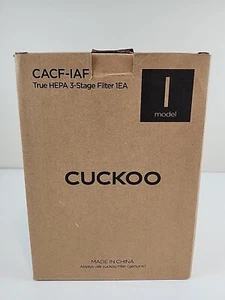 Genuino OEM Cuco CACF-IAF Verdadero HEPA Filtro de 3 Etapas Modelo 1 NUEVO Sellado - Imagen 1 de 5