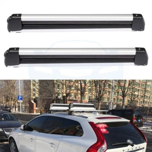 Ski Carriers Mount For Universal 2 Snowboard or 4 Skis Top Roof Rack Aluminum - Picture 1 of 10