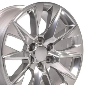 New 20x9 inch Alloy Wheel for Cadillac Escalade 99-23 Polished Rim 20 in - Picture 1 of 5