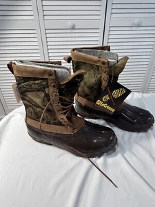 LaCrosse Men's Sz 8 Camo Hunting Boots Made In USA Fiberglass Shank NWT READ - Picture 1 of 12