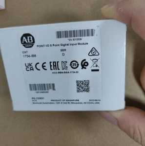 Nuevo módulo de entrada digital de 8 puntos Allen-Bradley 1734-IB8 sellado de fábrica - Imagen 1 de 6