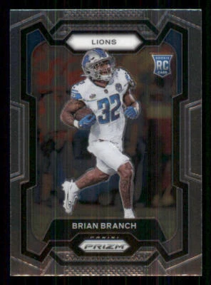 2023 Panini Prizm #328 Brian Branch RC - Image 1 of 2