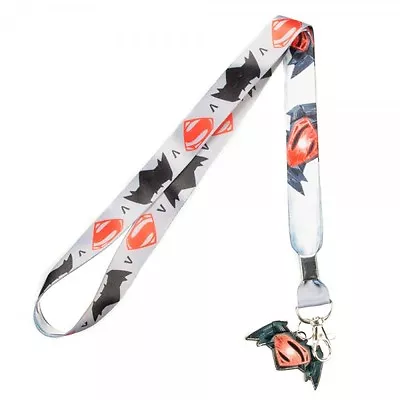 Batman vs Superman Lanyard ID Badge Holder DC Comics Movie Justice League - Image 1 of 4