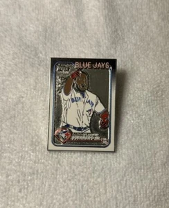 Vladimir Guerrero Jr 2024 Topps Super Box Exclusive Enamel Pin Toronto Blue Jays - Picture 1 of 2