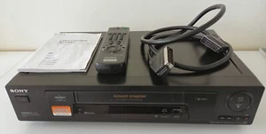 Sony HiFi VHS VCR SLV-SE700G Black - Picture 1 of 16