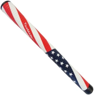 TOURMARK USA FLAG STANDARD GOLF CLUB SWING GRIP RED/WHITE/BLUE New TOURMARK