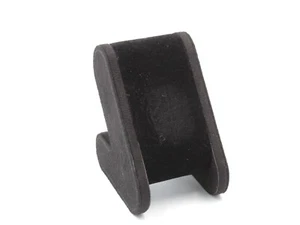 Novità Supporto Singolo Per Orologi Colore Nero 47x68x76 Tessuto Floccato Black - Picture 1 of 6