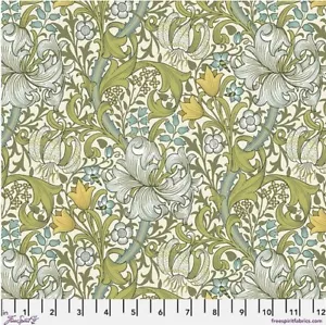 William Morris Golden Lily Buttermere 100% Cotton By The Half Metre Off The Bolt - Picture 1 of 3