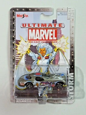 Maisto Ultimate Marvel STORM Chrysler Atlantic NEW on Card 2002 Series 1  - Image 1 of 4