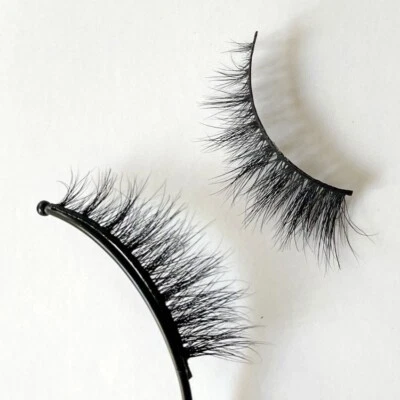 1pair 3D Mink Eyelashes Wispy Cross Long Lash Thick Soft Fake Eye Lashe USA SELL - Image 1 of 4