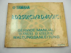 Werkstatthandbuch Yamaha RD250 C RD400C Reparaturanleitung Service Manual 1976 - Bild 1 von 3