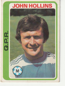 Topps Football Card 1979 Blue Back no.  288 John Hollins QPR