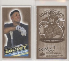 2020 Upper Deck Goodwin Champions Goudey Mini Wood Lumberjack Jasson Dominguez