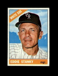 1966 Topps Baseball #448 Eddie Stanky MG (White Sox) EXMT
