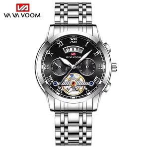 Men's Luxury Watch Stainless Steel Luminescence Casual 3Bar Waterproof Outdoor S - Picture 1 of 19
