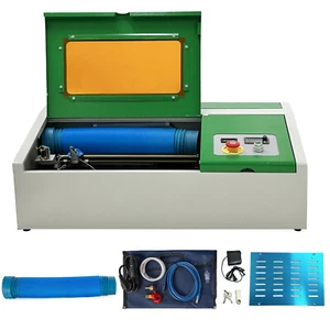 Incisore Laser 40W Macchine da Taglio per Incisione Laser CO2 300x200mm USB - Foto 1 di 11