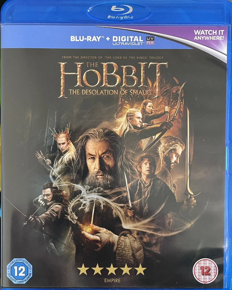 The Hobbit: The Desolation of Smaug (DVD/Blu-ray, 2013) - Image 1 of 1