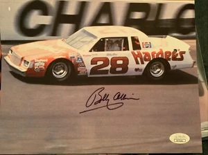 Foto autógrafa firmada por Bobby Allison NASCAR Hof 8x10 certificado de autenticidad JSA  - Imagen 1 de 2