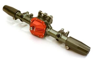 Billet Machined Complete Rear Axle Housing Assembly for Axial SCX10 II 90046 - Picture 1 of 1