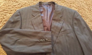 Hickey Freeman anthrazit grau Wolle Sport Mantel Anzug Jacke 43 L Canterbury Blazer - Bild 1 von 8