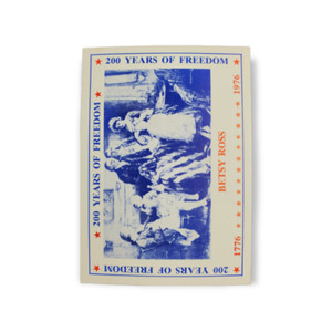 1976 SSPC 200 Years of Freedom Betsy Ross #34 Trading Card