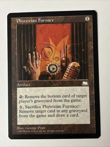 Signed ARTIST PROOF Phyrexian Furnace Illus George Pratt MTG - Picture 1 of 11