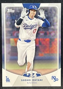 2024 Topps 50/50 Shohei Ohtani Dodgers #35 Home Run 8/5/2024 - Picture 1 of 1