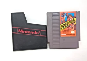 Donkey Kong Classics (1988) Nintendo NES Videospiel nur Cartridge Hülle - Bild 1 von 3