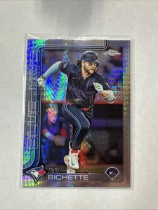 Prisma Bo Bichette Topps Chrome #101 2025 - Blue Jays - Imagen 1 de 2