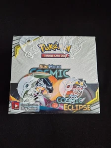 Pokémon Cosmic Eclipse Display Booster Box Sealed Eng Sun & Moon - Bild 1 von 6