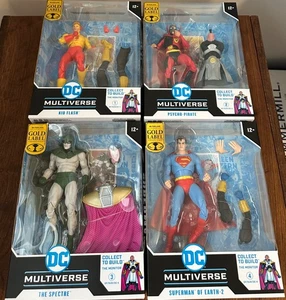 McFarlane DC Multiverse The Monitor BAF Komplettsatz Crisis On Infinite Earths - Bild 1 von 3