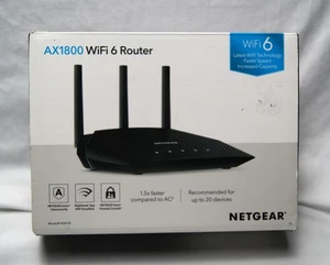 NETGEAR Nighthawk RAX10 Dual-Band Wi-Fi 6 AX1800 Router tested & working - Picture 1 of 7