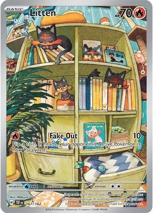 Litten 167/162 SV05: Temporal Forces Holo - Image 1 of 1