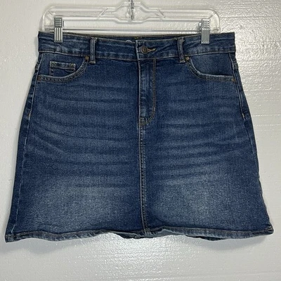 Wonder Nation Girls Denim Blue Jean Skirt Size XL 14-16 - Image 1 of 4