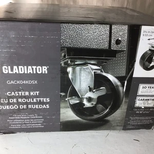 Gladiator Ready-to-Assemble Modular GearBox Caster Kit, GACK04KDSX - Picture 1 of 7