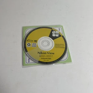 Nikon View Version 6.1 + Reference Manual CD-Rom Windows/Mac for CoolPix Camera - Picture 1 of 3