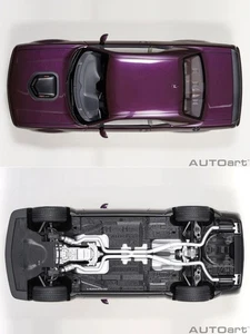  AUTOart 1/18 Dodge Challenger R/T Scat Pack Widebody 2022 Hellraisin Viola  - Foto 1 di 8