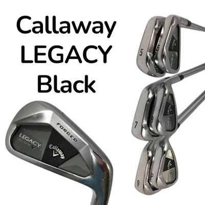 [Callaway] Legacy Black Iron Set 6pcs 5-6-7-8-9-Pw Shaft Dynamic Gold Flex S400 - Image 1 of 4